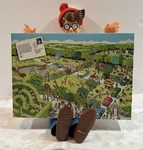 Vintage 1989 Where's Waldo Safari Park Jigsaw Puzzle 100 Pieces New & Sealed. Fixed Price $14.99.