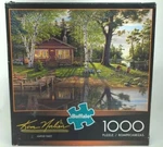 1000 Piece Jigsaw Puzzle Buffalo Kim Norlien Simpler Times Lake House Artist. Fixed Price $9.56.
