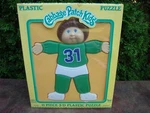 Cabbage Patch Kids 11 Piece 3-D Sturdy Plastic Pre-school Puzzle By Illco (1983). Fixed Price $24.99.