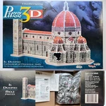 Vintage 1997 Puzzle By Wrebbit 3D Duomo Italy Milton Bradley Foam Pieces. Fixed Price $22.21.