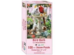 Sunsout Bird Bath - 100 Piece Jigsaw Puzzle Inc.. Fixed Price $11.99.