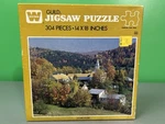 Whitman "autumn Village" Vintage Jigsaw Puzzle New/sealed 204 Pieces (14X18). Fixed Price $20.00.