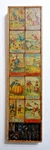 C.1920'S Bookinblox (10) Children's Nursery Rhyme Wooden Blocks Frame, Paper. Fixed Price $89.95.