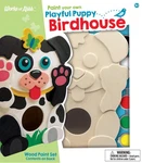 Masterpieces - Playful Puppy Birdhouse Wood Craft & Paint Kit. Fixed Price $19.99.