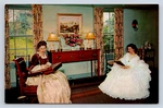Vintage Postcard Blue Room Hope Farm Natchez Mississippi Ladies Women. Fixed Price $5.06.