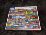 White Mountain "best Places America" 1000 Piece Jigsaw Puzzle New/sealed. Fixed Price $21.24.