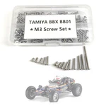 Set Stainless Steel M3 Hex Screws Kits For Tamiya BB01 Bbx BB-01 1/10 Rc. Fixed Price $8.99.