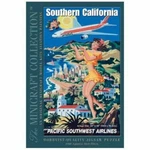 Pacific Southwest Airline Southern California Minicraft Collection 1000PC Puzzl. Fixed Price $49.99.