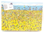 Where's Waldo? On The Beach 100-PIECE Jigsaw Puzzle #623 1989 Complete. Fixed Price $9.99.