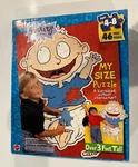 Vintage 1998 Nickelodeon Rugrats Size Tommy Puzzle Mattel 46 Pc Complete. Fixed Price $19.99.