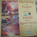 Suns Out - Morning Of Peace 1000 Piece Jigsaw Puzzle By James Lee New. Fixed Price $10.00.