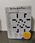 Ny Times Crossword Puzzle Tin Assemble It And Then Solve 2 1 Nip. Fixed Price $18.95.