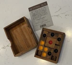 Vintage Mandala Box Company "setting Sun" Puzzle Game All Walnut Wood 1996. Euc. Fixed Price $19.99.