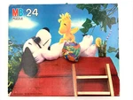 Snoopy Woodstock Jigsaw Puzzle Sun Bathing 24 Piece Milton Bradley 4671-2 Vintag. Fixed Price $22.99.