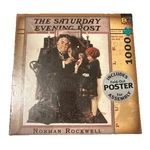 New Saturday Evening Post Norman Rockwell Doctor & The Doll Puzzle Buffalo Games. Fixed Price $19.99.