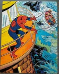 1983 The Amazing Spiderman Jigsaw Puzzle Complete Whitman 100-PIECE Kid's Marvel. Fixed Price $17.00.