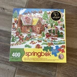Nos 2013 Sealed 400PC Puzzle Springbok Gingerbread Fun Hallmark Christmas Family. Fixed Price $15.48.