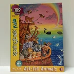 Springbok Puzzle Ark-full Animals 100 Pieces Noah Rainbow 1JIG04202. Fixed Price $12.26.