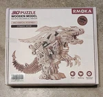 Rmoka 3D Puzzle Wooden Model Mechanical Assembly Walking Dragon Inbox. Fixed Price $39.00.