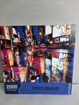 Springbok Puzzle 2000 Piece Times Square Rainy Day 2002 Neon Bright Colors. Fixed Price $29.99.