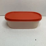 Vintage Tupperware #1611-15 Modular Mates 2 Cup Container With Red Lid 1616-11. Fixed Price $9.95.