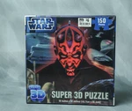 Star Wars (darth Maul) Super 3D Jigsaw Puzzle By Cardinal (2012) - 150 Pcs New. Fixed Price $10.99.