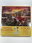 Sunsout 19X30 Christmas Eve Camping 1000 Pc Puzzle Celebrate Life Gallery New. Fixed Price $15.93.