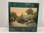 New Ceaco Thomas Kinkade 'olde Porterfield Tea Room' Jigsaw Puzzle - 1000 Piece. Fixed Price $12.99.
