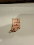 Vintage 1961 #4806 Milton Bradley United States Puzzle Indiana Replacement. Fixed Price $5.99.