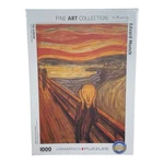 Eurographics The Scream 1000 Piece Jigsaw Puzzle By Edvard Munch. Fixed Price $11.99.