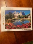 Clementoni "passo Pordi W/ View Of Sassolungo" 1000 Piece Puzzle "new'. Fixed Price $19.99.