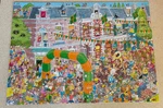 Jan Van Haasteren -- Nijmegen Marches (jumbo) 1000 Jigsaw Puzzle Complete. Fixed Price $29.99.
