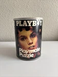 Vintage 1972 Playboy Playmate Puzzle Original Canister Sealed. Fixed Price $49.99.
