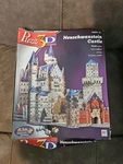 Vintage Neuschwanstein Castle Puzzle 3D By Wrebbit 836 Pieces 2005 Hasbro. Fixed Price $16.00.
