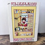 Vtg Mary Engelbreit 1000 Piece Jigsaw Puzzle The Love Of Learning Fink & Co. Fixed Price $39.99.