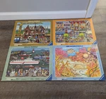 Ravensburger Didacta & See Inside Kids Puzzle Set Of 4 Vintage Educational Retro. Fixed Price $69.00.