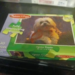 Melissa & Doug Dog / Puppy Jigsaw Puzzle 30 Fully Interlocking Pieces Complete. Fixed Price $8.00.