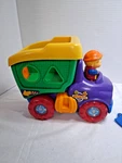 Shelcore Toys Dump Truck Shape Sorter With Driver Colorful Toddler. Fixed Price $11.89.
