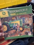 John Deere Puzzle "restoration Ii" 1000 Piece Jigsaw Charles Freitag #8612 New. Fixed Price $20.00.