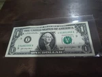 True Binary-repeater-low Digit-uncir- 2021 $1 Dollar Bill-i-a BLOCK-99% Coolness. Fixed Price $75.00.