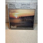 Heritage Jigsaw Puzzle Sunrise Pier Photography By Peter Doran 550 Pc. New. Fixed Price $18.95.