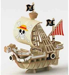 Azone Wooden 3D Puzzle Ki-gu-mi Piece Going Merry Ship Model From Japan. Fixed Price $67.78.
