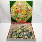 Springbok Jigsaw Puzzle Flutterby Fancy 1975 Complete Vintage Hallmark Octagon. Fixed Price $49.99.