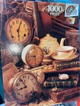 Random House Prestige 1000 Piece Jigsaw Puzzle (clocks). Fixed Price $19.99.