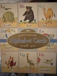 Vintage Eeboo Animal Parade Alphabet Cards - 26 8" 10" Wall Art. Fixed Price $18.00.