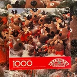Vintage Springbok Jigsaw Puzzle Rodney Reindeer Reunion 1000 Pieces Complete. Fixed Price $45.00.