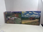 Golden Guild 300 Piece Puzzle Lot Of 2 Farm Scenes Lodi, Wi & Boltonville, Vt. Fixed Price $15.99.