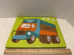 Vintage Playskool Toys Wooden Puzzle, Truck #360-19, Missing Piece. Fixed Price $8.99.