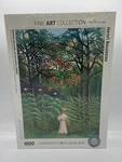 Eurographics Woman Walking Exotic Forest Henri Rousseau Puzzle 1000 Sealed. Fixed Price $30.00.