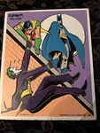 Playskool 16-PIECE Batman Puzzle, Jokers Escape 380-07 Dc Comics, 1976. Fixed Price $14.99.